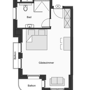 Bild 3 von 3 der Galerie "Zimmer 21"