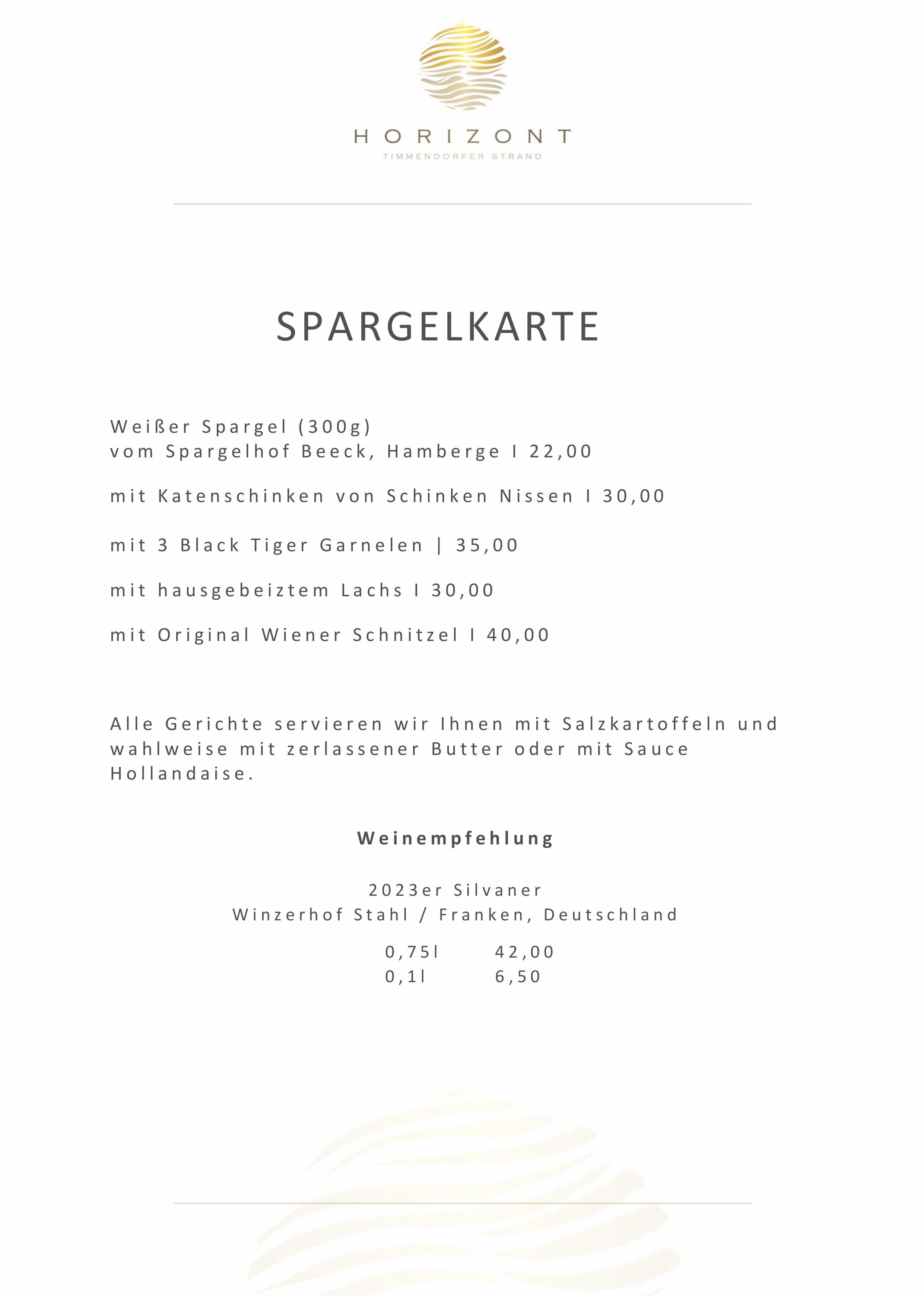 Spargelkarte
